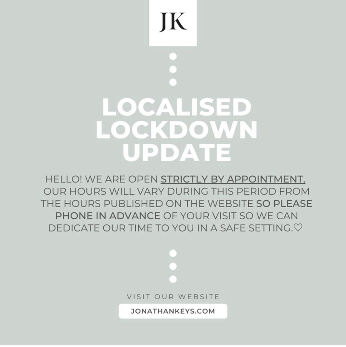 QueensArcadeNI's tweet photo. ✨Appointment Update✨

The shutters to Queens Arcade are down, so if you have an appointment with Jonathan Keys Opticians, please phone in advance so that they can let you in. 

☎️ 02890 326563

Looking forward to brighter days ahead. 

#JonathanKeysOpticians #Optician https://t.co/7JOhGauNBo