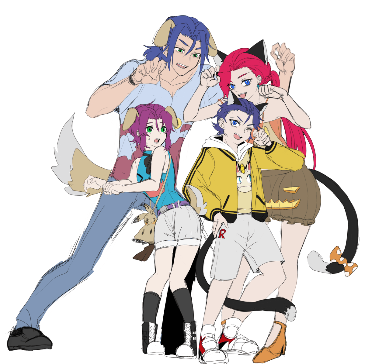 family～
自設注意