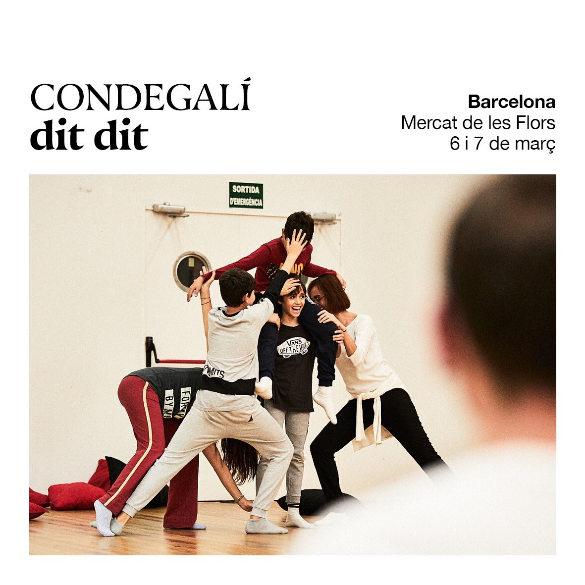 DansaMetropol_'s tweet photo. 📅 Dissabte 6/3:
🔹#ditdit de CONDEGALÍ al 📍@mercatflors, fins el diumenge
🔹#MáquinasSagradas de @Juanclerida📍a La Caldereria de Corenllà, fins el diumenge. https://t.co/AUpiHkJRc1
