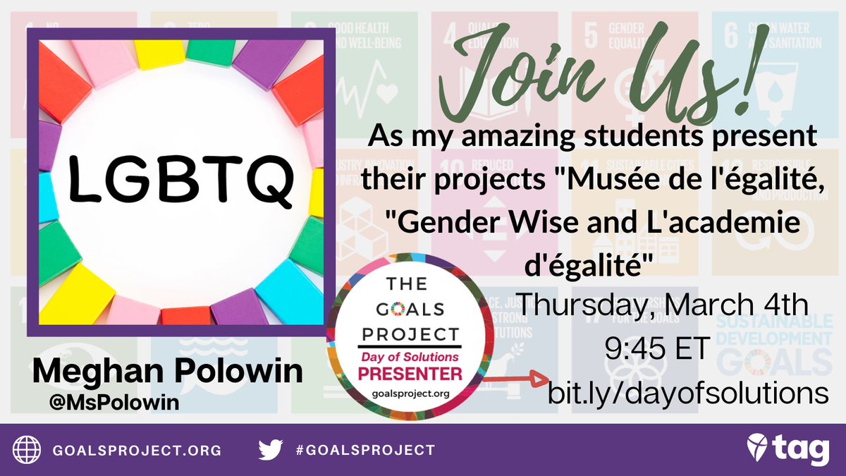 MsPolowin's tweet photo. We can't wait to present #SDG5 as part of the day of solutions for the #GlobalGoalsProject. Ss creativity on this project has been amazing! @CLIL4SDGs @JenWilliamsEdu @SdgsSolutions @gender_wise @TheGlobalGoals @OurGlobalGoals1 @TakeActionEdu @FisherSummit @OCDSB https://t.co/tg23Zj1GEQ