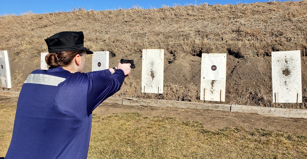 NSPTrooperCook's tweet photo. The week of #Firearms #Training has begun for #Camp64 here at the @NSP_TA. Let's have a great & safe week. #BeSafe #TrainHard https://t.co/Ya7MexAj5w