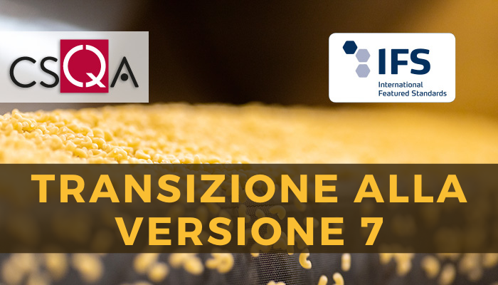 CSQACert's tweet photo. #IFS #Food versione 7, tutte le novità dello #standard #internazionale per affrontare la fase di transizione che durerà fino al 30 giugno 2021👉 https://t.co/R85Yv14i96
#IFS #sicurezzaalimentare #ifscertification #ifsstandards #ifssplitassessement #ifsfood https://t.co/gyBSm753rZ