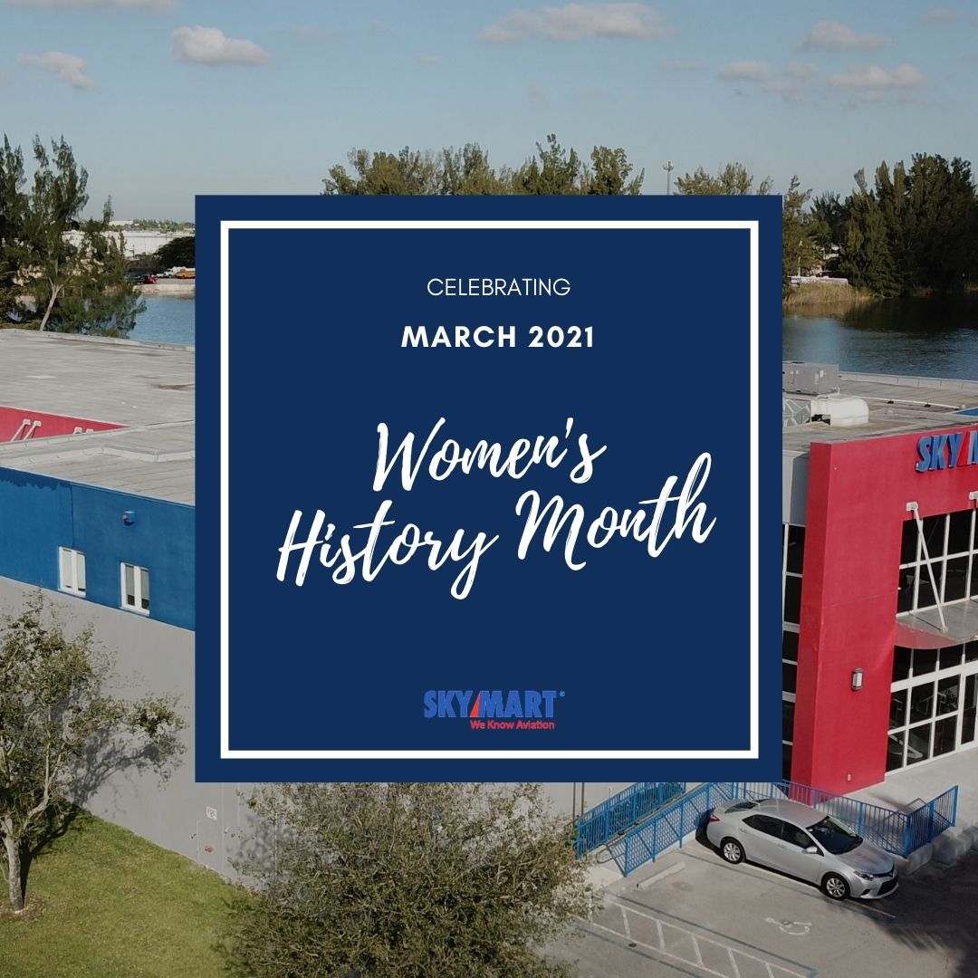 #WomensHistoryMonth 

#skymart #weknowaviation #aviationindustry #mro #bizav