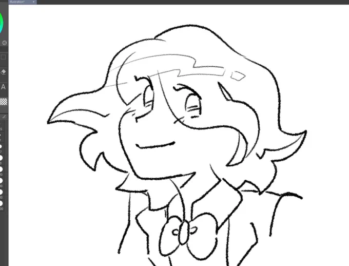 tweet cancelled i accidntally made my oc look komaeda 