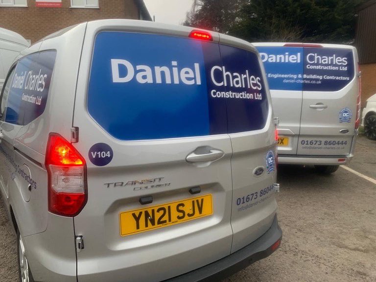 grssignscouk's tweet photo. 2 new #21reg vans for @dan_charles2005 heading out the workshop #vehiclegraphics #grssigns https://t.co/rNodPOYjMN