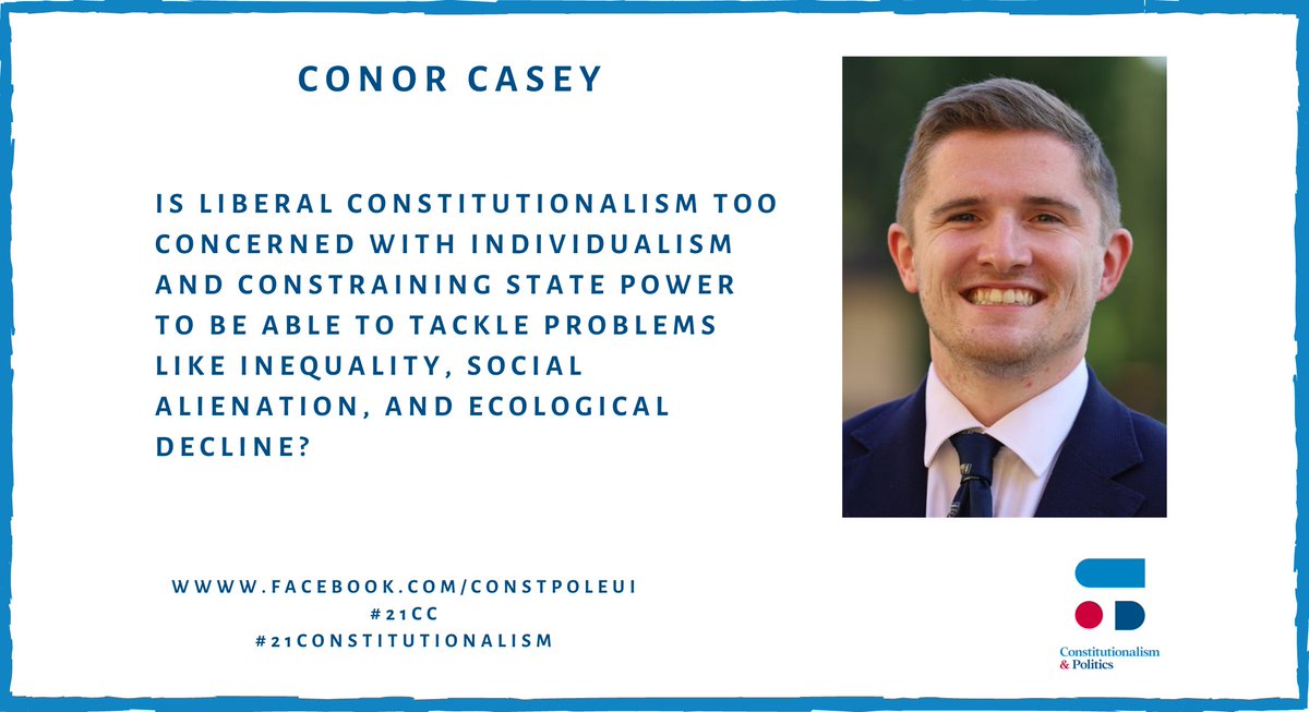 In promotion of our #21CC call for papers, we asked the members of our Working Group for short statements regarding their thoughts on the future of constitutionalism. Continuing today with @Caseyco231!

Respond to our call for papers by 31 March: dropbox.com/s/vb0yaak3qchm…