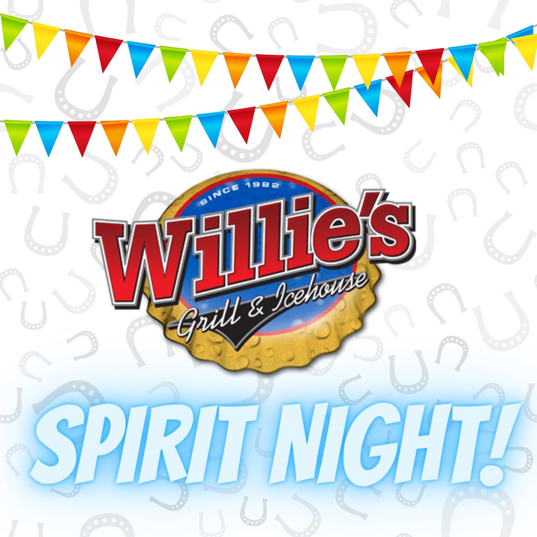 FORES_PTO's tweet image. This Wednesday it's Spirit Night at Willie's! 15% of applicable sales will go back to the FORES PTO, so make sure you mention FORES Spirit Night when placing your order!