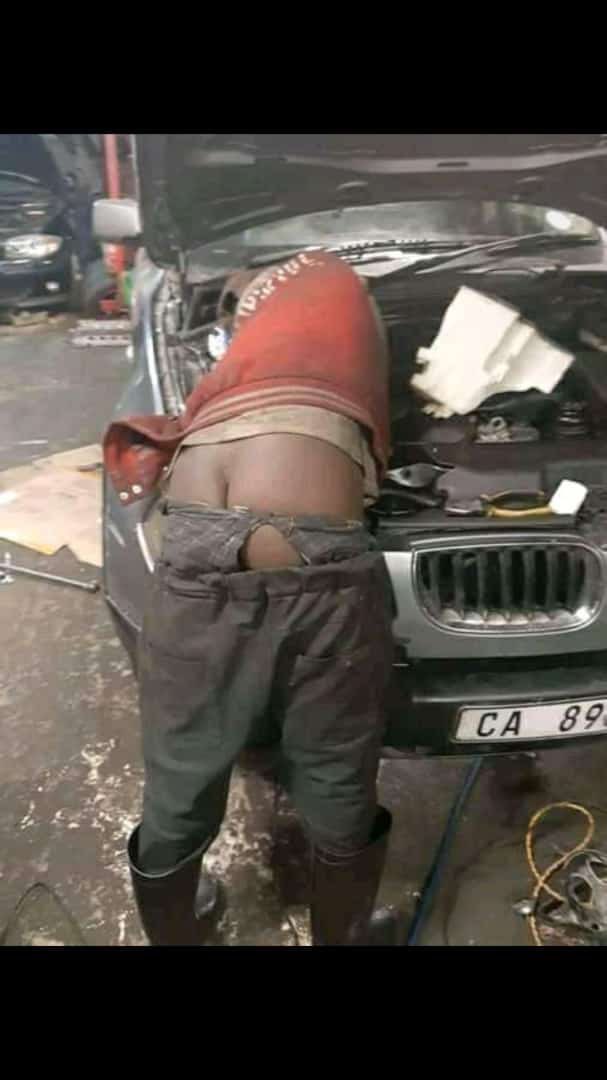 If your mechanic ain't like this your car ain't getting fixed