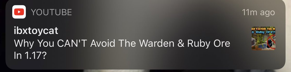Furredfox's tweet photo. @ibxtoycat I watched this video yesterday and YouTube just now decided to send me the notification 👿 https://t.co/puGXgoOZJJ