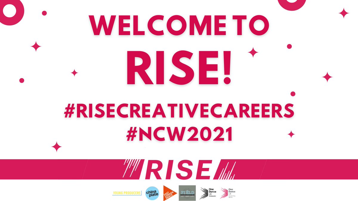 This is your 5-minute call! 

It’s almost time to start the second half of the day. Coming up we have Q&amp;A’s, skill surgeries, and our exciting networking social! 

Tell us what you’ve been enjoying so far using #RISECreativeCareers #NCW2021