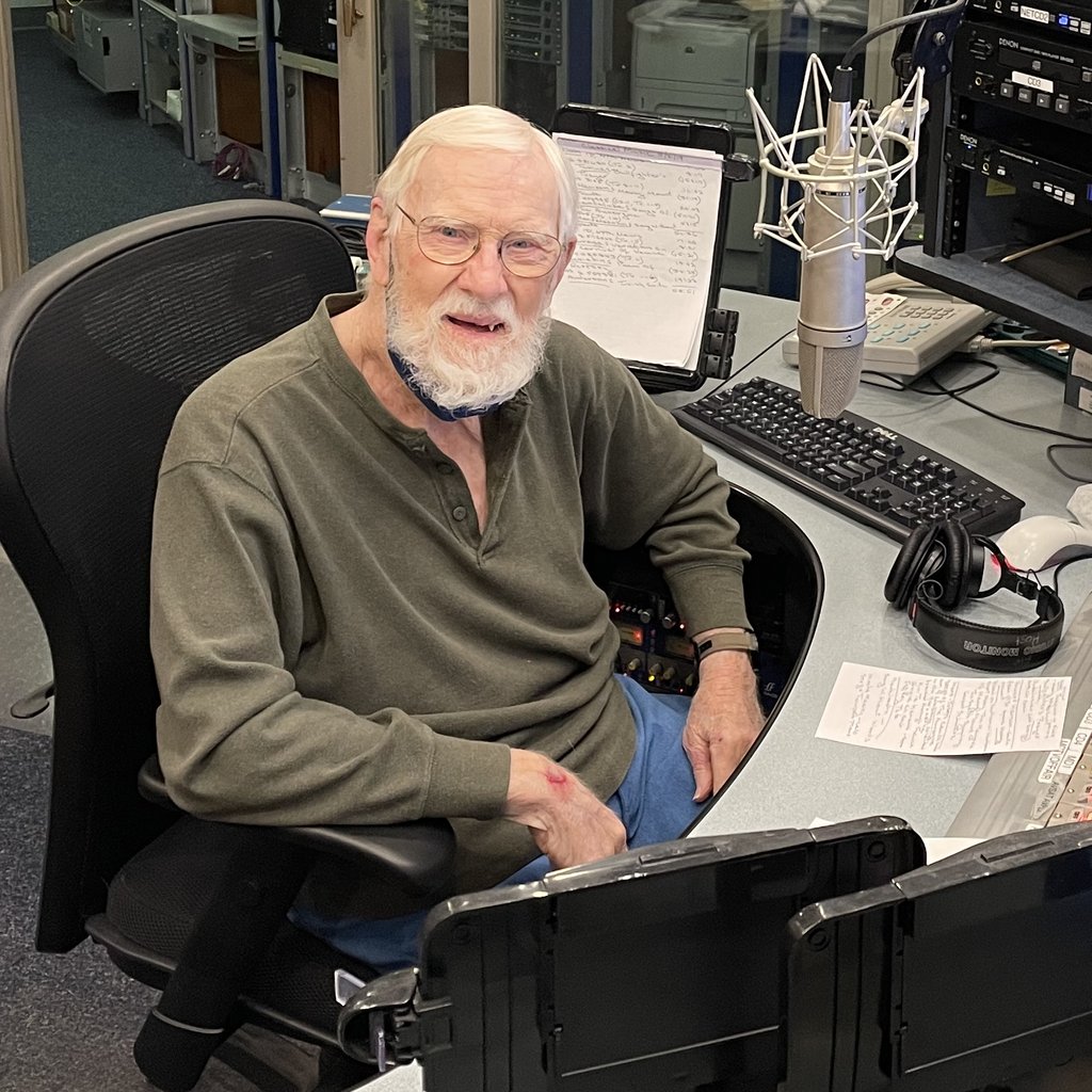 Frank Stowers, long-time host of Classical Music on WVPB Radio, will host his last show today from noon to 2 p.m. 

Frank, 93, has been on the air for 35 years. He's served our listeners well, and his voice will be missed at WVPB. Congrats on your retirement, Frank!