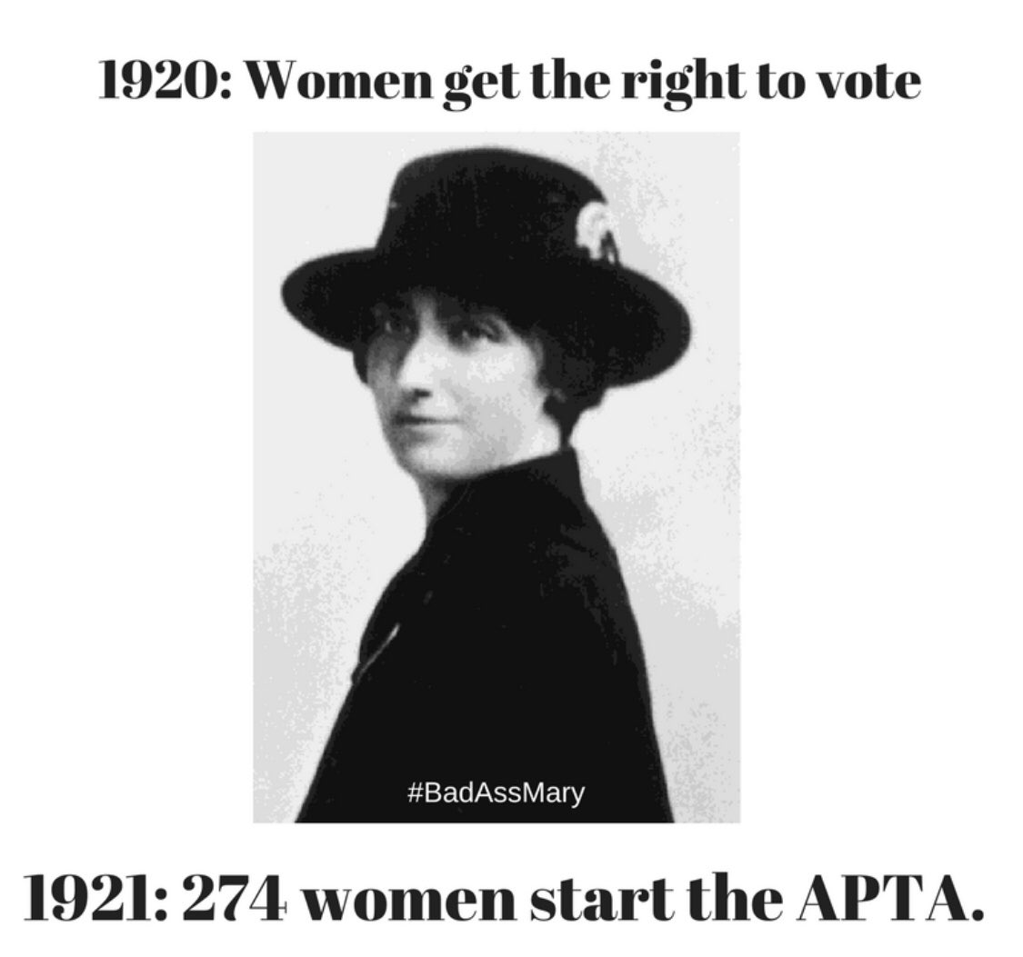 HDPTonline's tweet photo. #March is #WomensHistoryMonth! 
Let’s thank the “mother of physical therapy,” Mary McMillan! @APTAtweets #WomeninPT #BadAssMary #PThistory #physicaltherapist #physicaltherapy #HDPT #wakefield #wakefieldma #burlington #burlingtonma https://t.co/dhMhlLNY7k