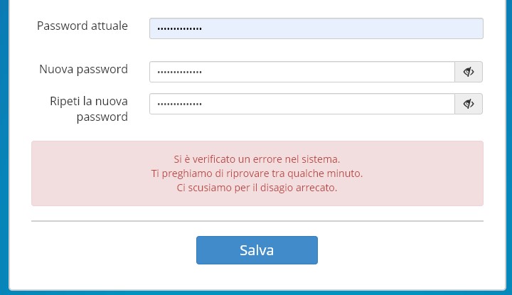 cortesefed's tweet photo. @lastknight @InfoCert_it Io uso SPID di InfoCert da diversi anni. Ora è scaduta la password ma non è possibile rinnovarla a causa di un vago errore di sistema. Il messaggio consiglia di riprovare tra qualche minuto ma sono dieci giorni che ci provo! Risultato SPID inutilizzabile! https://t.co/Ns7TRmJVmQ
