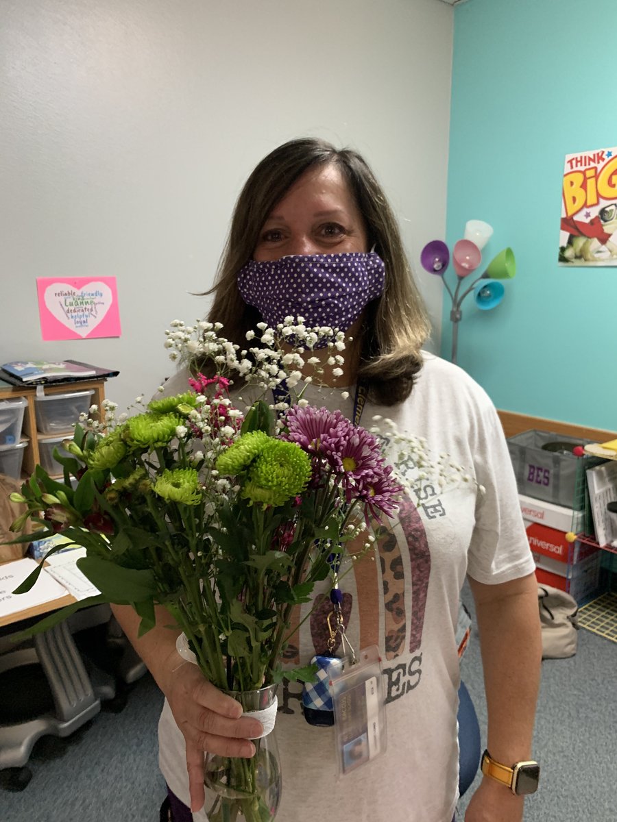 Congratulations to our 2020-2021 Teacher of the Year Mrs. Schleder and our Para of the Year Mrs. Long!! 🎉💜💛 we are blessed to have both of you here at Baccus!