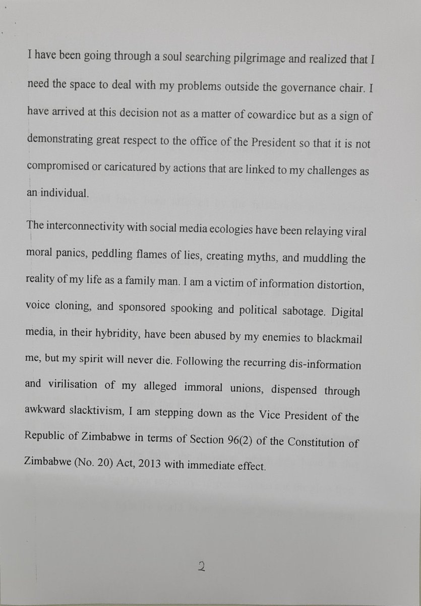 TrevorNcube's tweet photo. An excellent example of how not to write a resignation letter, farewell letter etc 👇🏿
👇🏿 https://t.co/y4DPtFy9gR