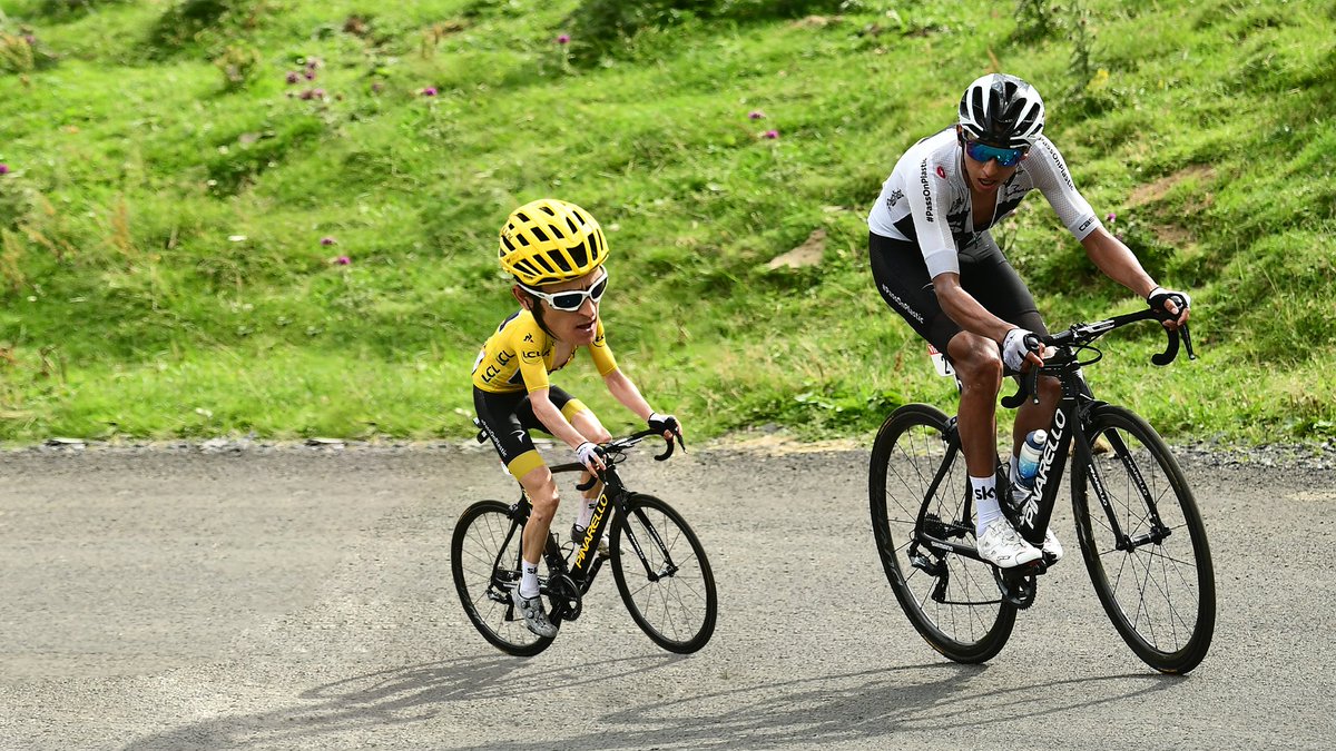 MaillotjauneLCL's tweet image. #tinyplayers |🟡Bienvenue dans la cour des.. Petits sur @LeTour ! 🤣 @rogla @TamauPogi @alafpolak1 @GeraintThomas86