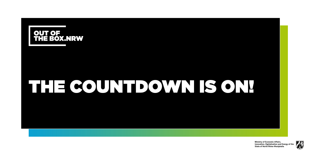 The countdown is on! Nominate your favourite digital startup until March 8th at ootb.nrw for the OUT OF THE BOX award. #ootbnrw #digital #startups