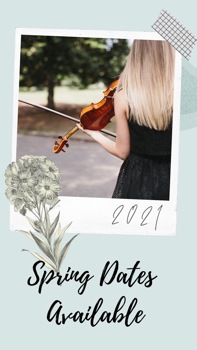 CobaltStrings's tweet photo. Are you looking for unique music for your wedding or event? We still have some spring 2021 dates available! Message for more details! 🎻💙 https://t.co/qe0vIGobgA