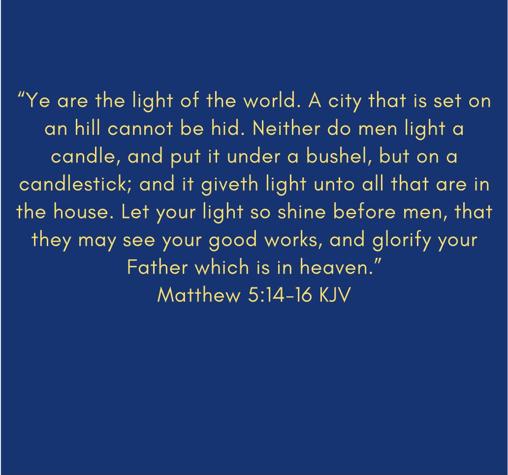 fca_centralms's tweet photo. Is your light dull, or is it is shining bright?”Jesus has given us a light to go out and shine upon those who are nonbelievers, so that they can to have a light to shine.”We should have a ripple affect with spreading God’s Word and disciplining others.” https://t.co/cuTjKr5iTv