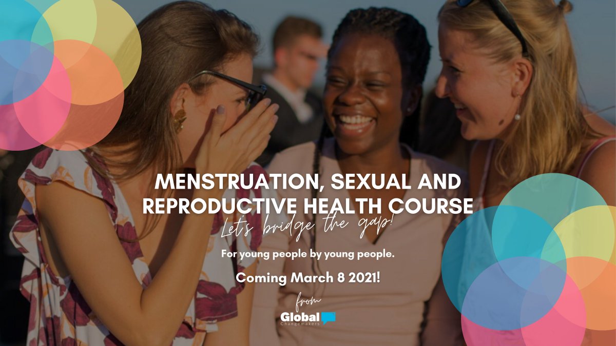 WeAreGCM's tweet photo. GLOBAL CHANGEMAKERS IS LAUNCHING SOMETHING EXCITING!

Introducing… our Menstruation, Sexual, and Reproductive Health course!
It is a FREE, comprehensive, inclusive course with factual, science-based information. Join a safe space where you can learn, connect, and ask questions. https://t.co/GVP0pcZEFr
