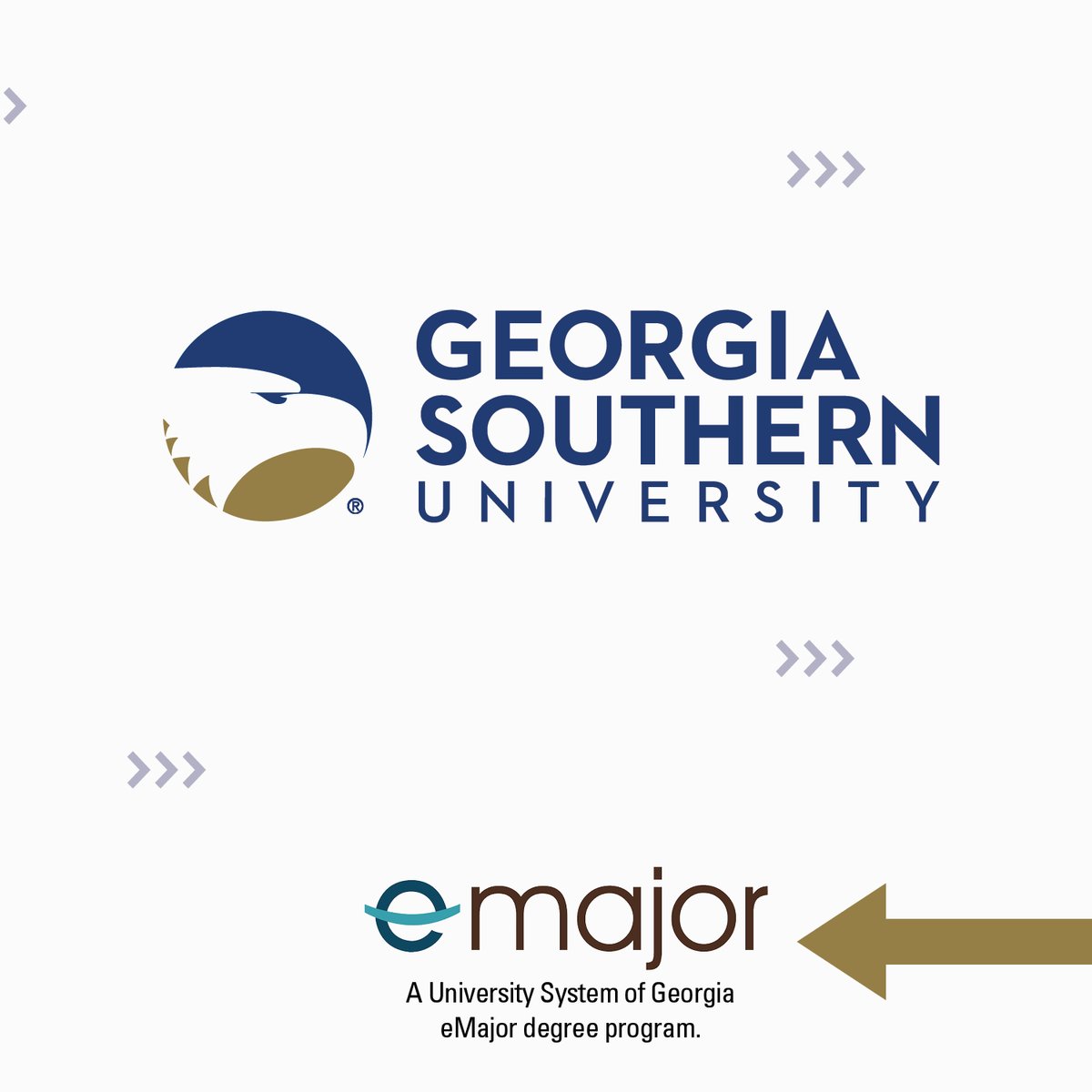USG_eCampus's tweet photo. Don't miss the upcoming eMajor virtual open house to learn more about the online Bachelors of Information Technology exclusively through @GeorgiaSouthern.
Register:
https://t.co/3eMgTZyY4i
#InformationTechnology #ITDegree #SouthernNotState #OnlineDegrees #USG #USGeCampus #eCore https://t.co/cMfxtlCqbA