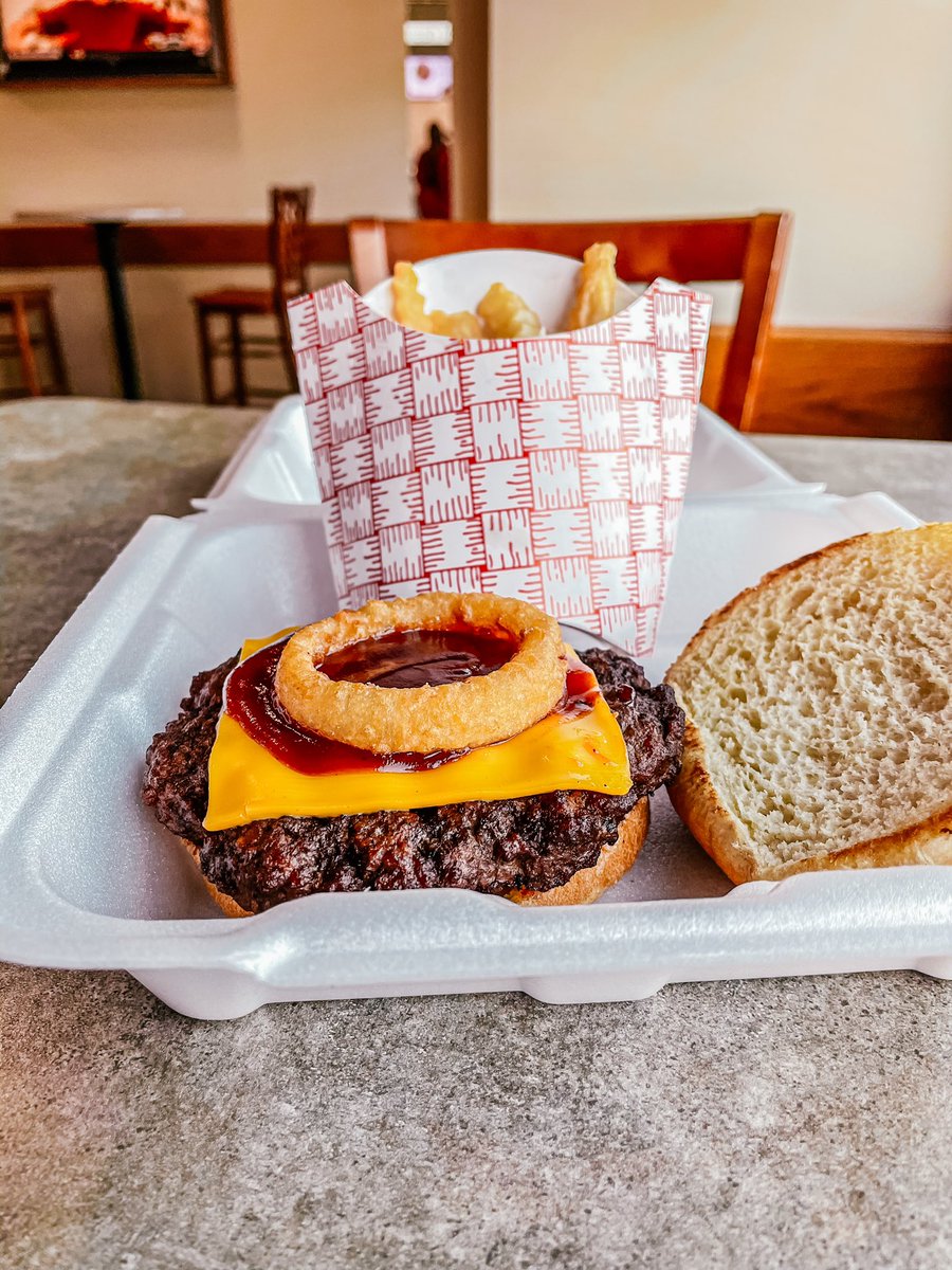 THIS WEEK AT HOWL’S : The Howlin’ Burger!

🍔 Available March 1-5
🍔 All Beef Patty w/ BBQ Sauce, Cheese, Pickle &amp; Onion Ring w/ A Side of Fries
🍔 Lunch Only
🍔 No Substitutions

Come get this LTO while it’s HOT! #AStateDining