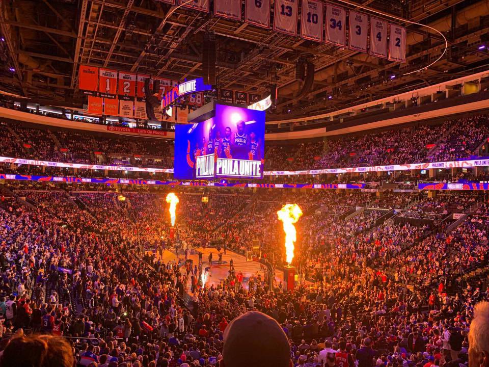 BREAKING NEWS 

The Wells Fargo Center can have up to 15% capacity for Sixers games. 

This is effective state wide today. 

Post All Star break, we will have fans at Sixers games once again!