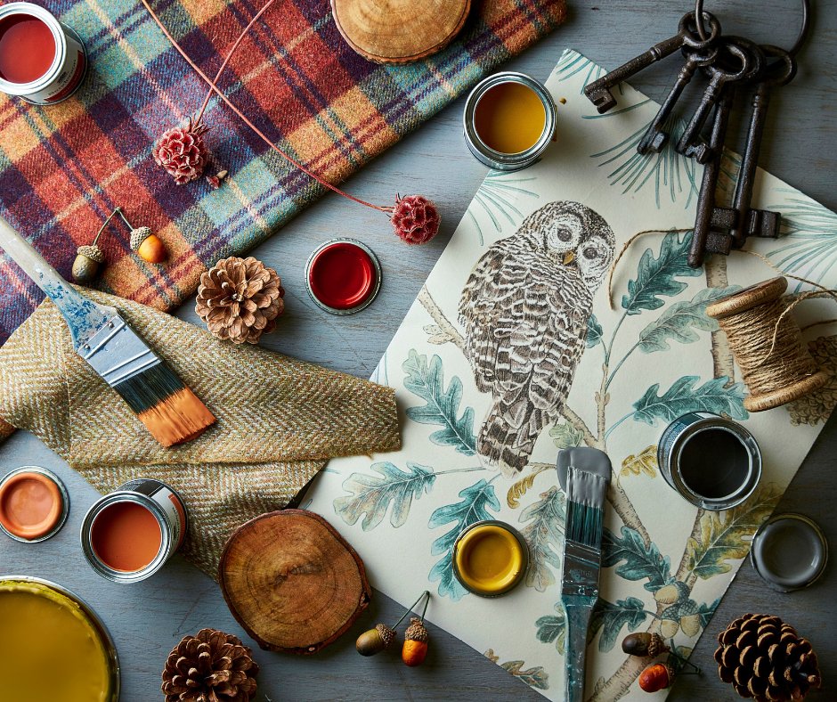 A striking mood board from Sanderson featuring a gorgeous range of paint choices and wallpaper from the Elysian Collection (available at wallpaperdirect.com)

Find your perfect paint to go with your perfect wallpaper

LIVE LIFE IN COLOUR
#designerpaint #paintonline #sanderson