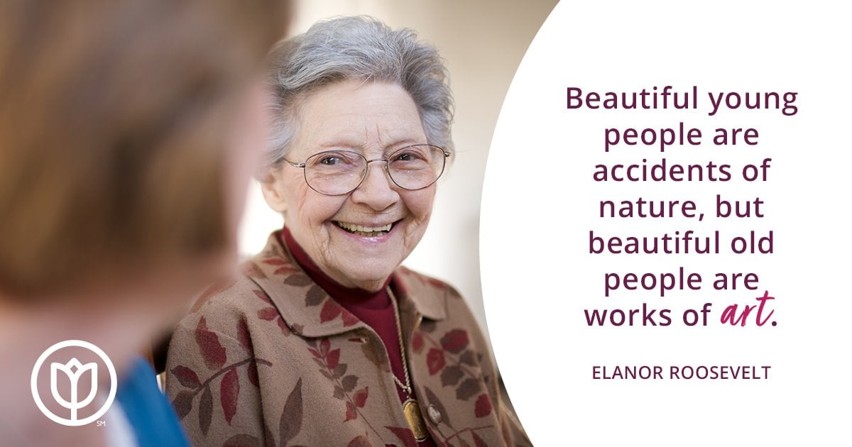 Beautiful old people have laid the foundation of the joys we appreciate today. How has an older adult inspired you personally or professionally?
 #HomeInstead #ChangingTheFaceOfAgeing #MotivationMonday