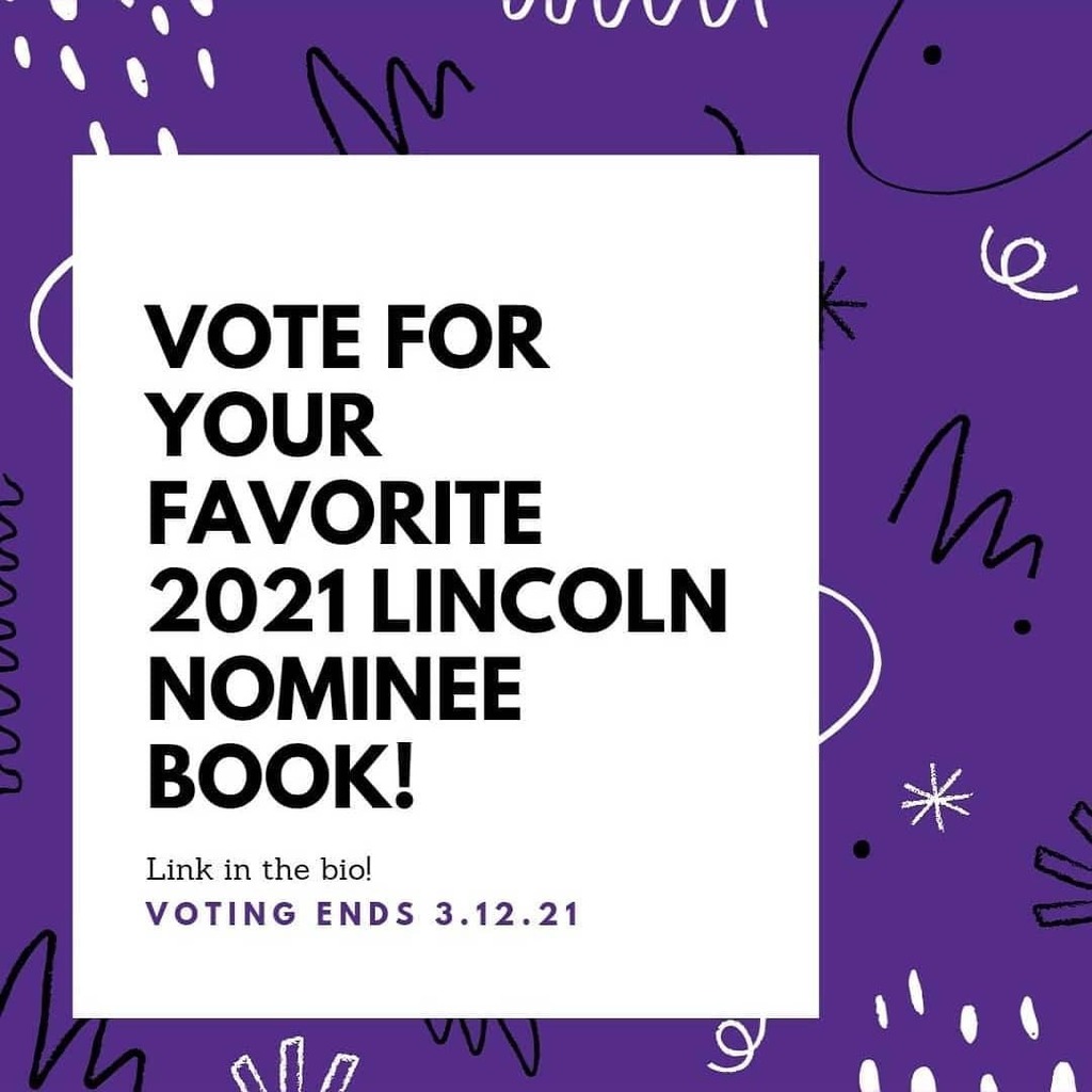 DgnLib's tweet photo. Vote for your favorite 2021 Lincoln nominee!!
Link in the bio!
#wearedgn 
#99learns https://t.co/JgnV9t4HVd https://t.co/rTL6fiFxmL