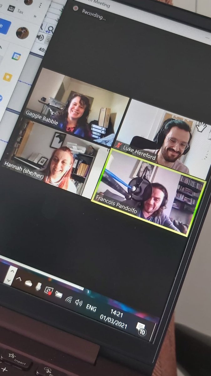LeewayProds's tweet photo. Thanks to @difficultstage for co-hosting an episode of our forthcoming podcast with our associate artist @lukewhereford
Can't wait to hear what was discussed with @HMcPake and @LucyRivers1
Series 2 of #Leeway10Pod will be out soon.
#MusicalTheatre #Musicals #Wales https://t.co/RMFvkE3XUZ
