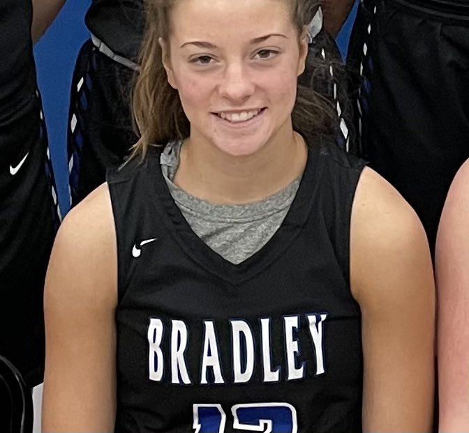 BradleyGBK's tweet photo. Congratulations to the following Bradley Girls Basketball players select All OCC Central Division.  Chloe Callahan Player of the Year and 1st Team and Scholar Athlete.  Carly Callahan 1st team.  Macy Chapman 2nd team.  Leigha Dennison Honorable Mention. https://t.co/JQg8qhcg0y