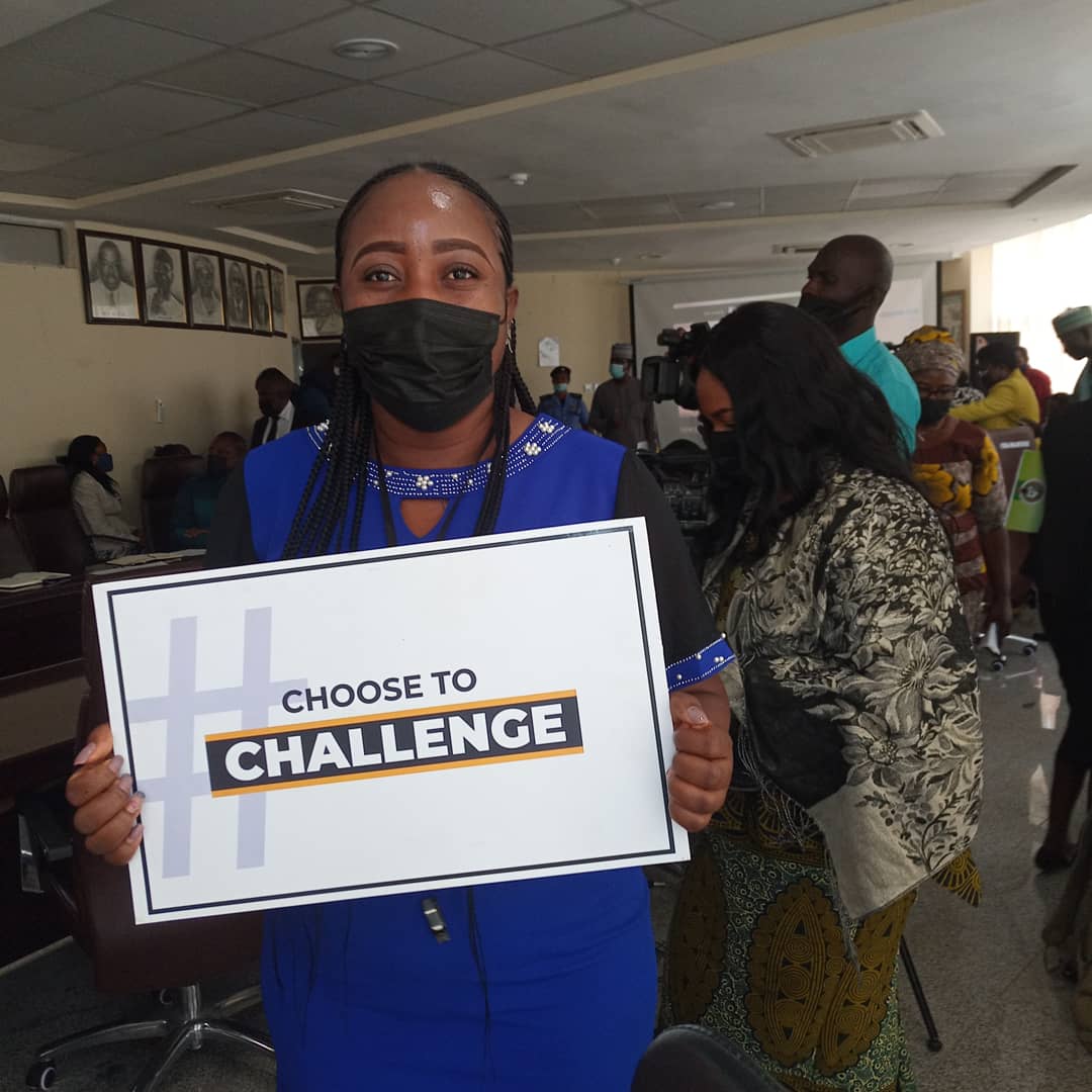DewDropNGO's tweet photo. Dewdrop Foundation at the press briefing of The Federal Ministry of Women Affairs in commemoration of Zero Discrimination Day and International Women's Day IWD2021
#IWD2021 
#ChooseToChallenge 
#DDFchoosetochallenge https://t.co/DtEsoWnSKn