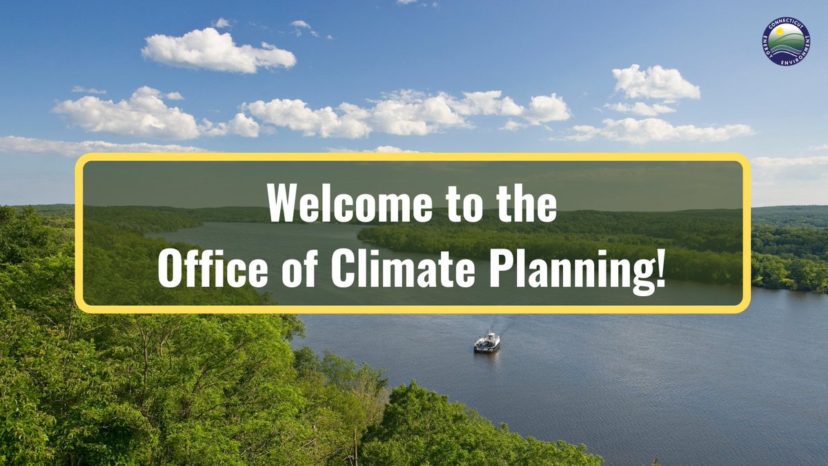CTClimateChange's tweet image. We are relaunching this page as the official account for Connecticut's Office of Climate Planning. Here you will find information about the agency’s activities pertaining to mitigating future climate change and projected impacts.