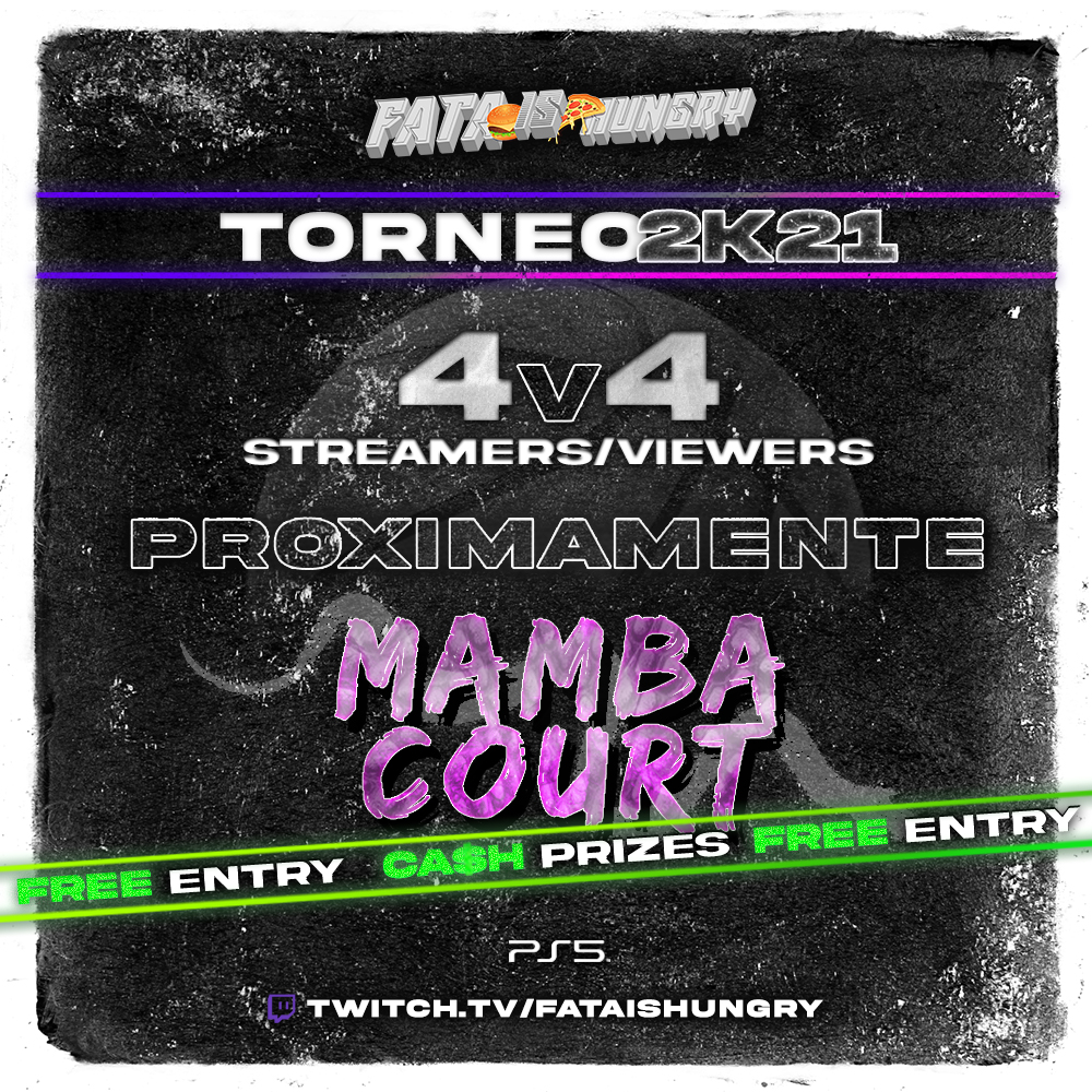 Fataishungry's tweet photo. ⚠️PS5 TOURNAMENT NBA2K21⚠️ 
        🎮Streamers / Viewers🎮

• Free Entry / GRATIS / Gratuit
• Cash Prize for 1st 2nd &amp; 3rd place 💰
• Awards for 4th &amp; 5th place 🏆

Participate here :
https://t.co/So6xnkK4S7

🙏🏾 🔁 ❤️ https://t.co/NPgcBU5wD6