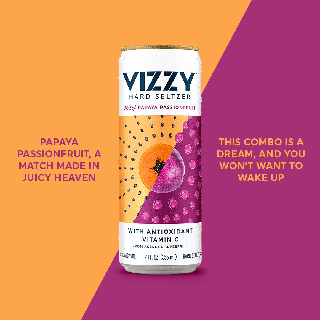 Vizzy Hard Seltzer on Twitter "4 NEW FLAVORS AVAILABLE NOW. Which one