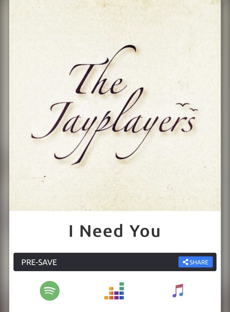 #NewMusic - our next single, I Need You, drops on April 2nd! PRE-SAVE it on @spotify so it’ll appear in your library as soon as it’s released. As a thank you for doing so, you’ll unlock a FREE DOWNLOAD of Last of My Kind. snd.click/96qjt #NewRelease #MusicMonday #NewSong