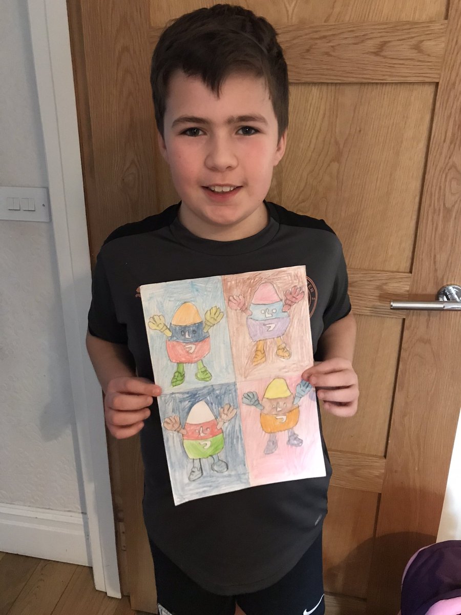 Dydd Gŵyl Dewi hapus <a href="/YGBrynsierfel/">YG Brynsierfel</a> Mr Urdd ar ffurf Andy Warhol! 😊🏴󠁧󠁢󠁷󠁬󠁳󠁿🏴󠁧󠁢󠁷󠁬󠁳󠁿🏴󠁧󠁢󠁷󠁬󠁳󠁿