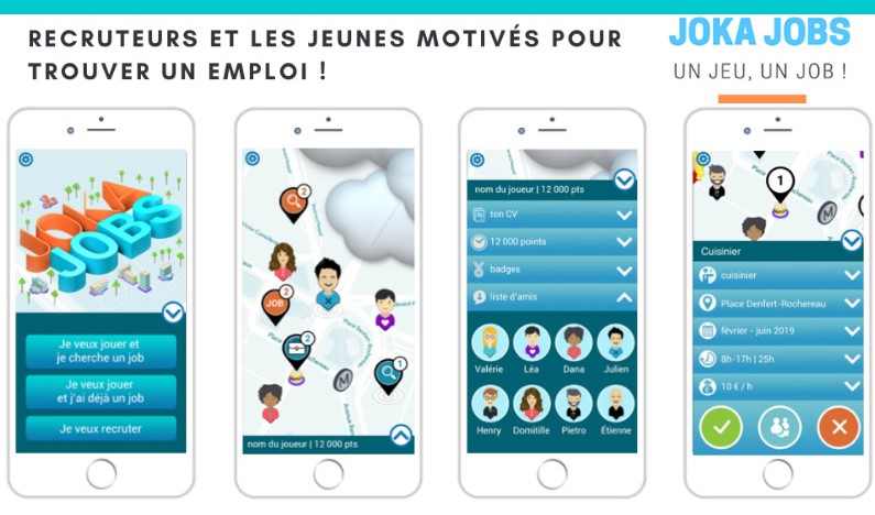 EssonneDev's tweet photo. #emploi #essonne #seriousGame #mobile #recruteurs #expérimentation #entreprises #pme #essonneDev
Expérimentation pour APPLICATION JOKAJOBS, un serious game sur mobile géolocalisé pour les jeunes sans emploi
👉 A voir sur le lien : https://t.co/ALHudvHWzl https://t.co/2OJAvuW3Dv