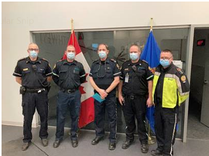 EHS_Alberta's tweet photo. Could you imagine working 36+ years at YOUR job? #YEG’s Kelly McLaughlin has been a dedicated #YourEMS paramedic for over 3 decades! Today we bid him a happy retirement and say thank you for decades of service to #Alberta patients https://t.co/SxcnH3KFRQ