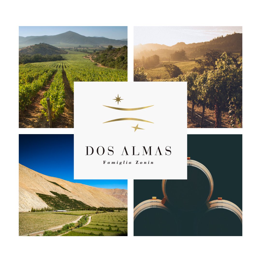 Dos Almas - Chile. The Dos Almas wines combine the rich heritage of the Zonin family’s winemaking tradition with the youthful spirit of Chile. Dos Almas – “Two Souls” – brings unique winemaking cultures together in perfect harmony.