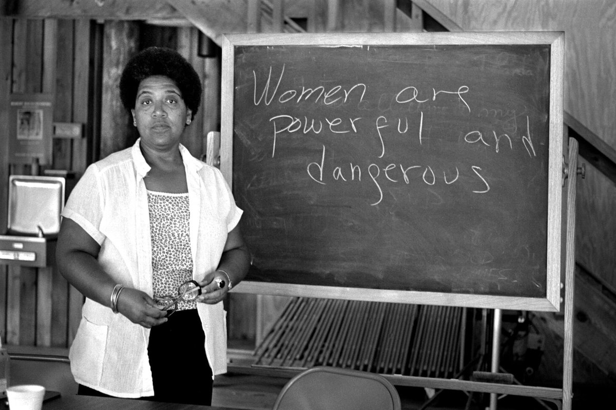 mstate_cassidy's tweet photo. Today I was challenged to learn about a notable woman in history that I didn’t know about. I learned the name Audre Lorde, from @MsMarinK. Audre Lorde was an American writer, feminist, civil rights activist and so much more! I loved this activity and can’t wait to learn more! https://t.co/rov2xUoU9i