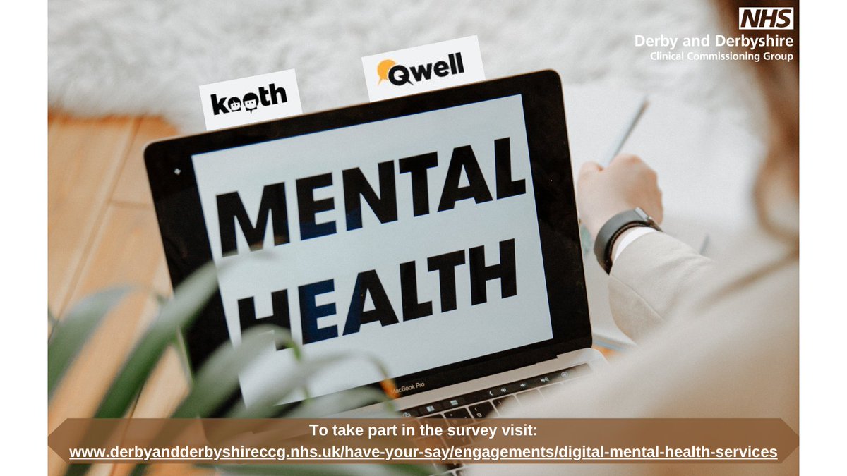 We want to hear your views | Have you heard of Kooth and Qwell? Or maybe you have used other digital Mental Health support? If so please tell us what you think and take part in our survey: buff.ly/2N2trUR #MentalHealthMatters #HaveYourSay