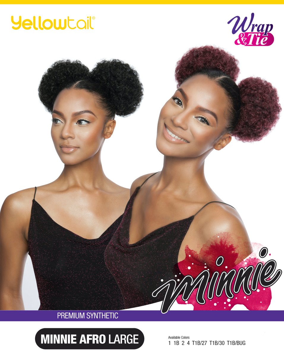 BZbeautysupply's tweet image. Think your hair is too short for afro puffs? Think again! 😊

Achieve your favorite hairstyle with #ManeConcept Yellowtail Wrap &amp;amp; Tie Ponytail- Minnie Afro Large 

Available online at beautyzn.com/item/4X5IBPDOB…