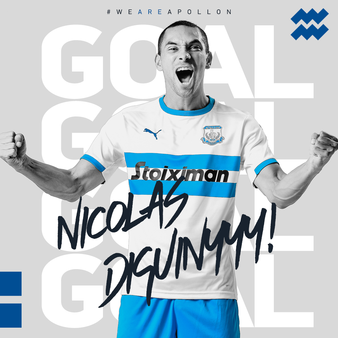 APOLLONOFFICIAL's tweet photo. 10' | 0⃣-1⃣ | #GOAAAAAAAL με τον #Diguiny!!!

Ο #Pittas "σέρβιρε" στον Ντιγκινί ο οποίος με υποδειγματικό πλασέ πέτυχε το 14ο του τέρμα στο φετινό πρωτάθλημα!

#ApollonFC #WeAreApollon #AnoApol #Goal https://t.co/zqrubvg7D8