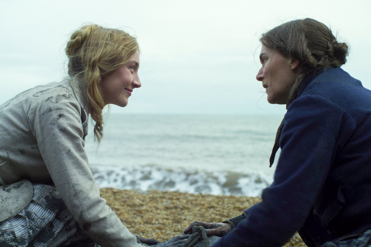 Kate Winslet and Saoirse Ronan star in Francis Lee's (<a href="/strawhousefilms/">Francis Lee</a>) poetic love story #Ammonite. Available for premium rental at home on all digital platforms from March 26 in the UK.