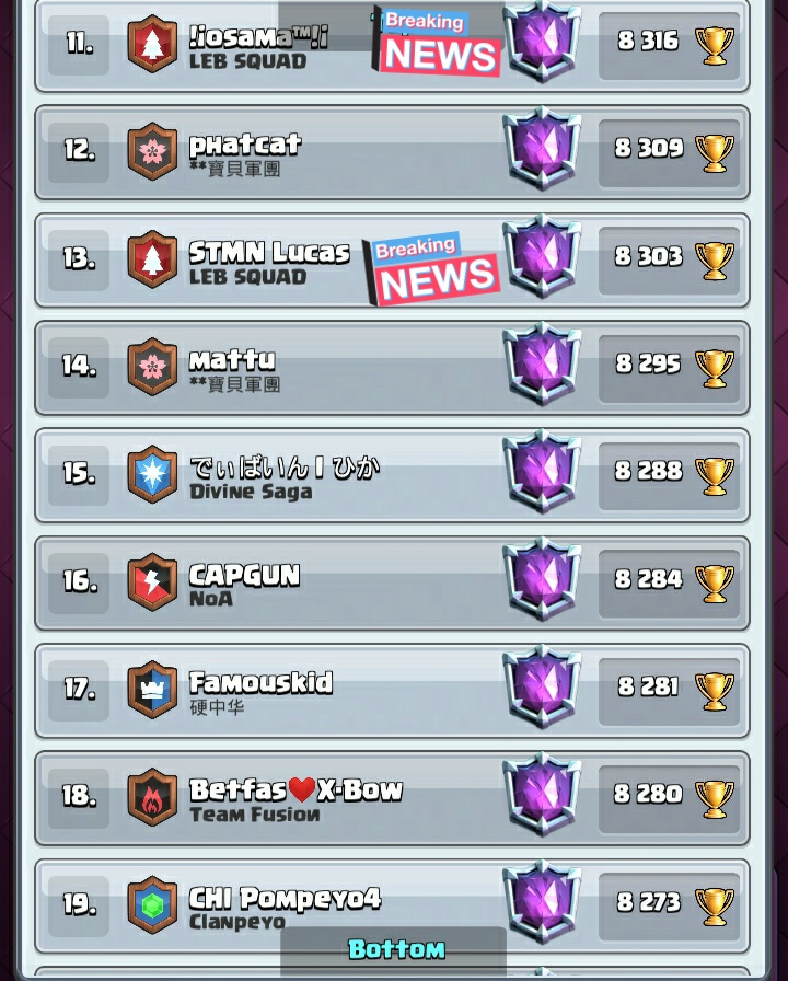 LebanonSquad's tweet photo. It's not about quantity, it's about quality 😉😉 @Viiper__1 @mortenroyale @Anaban_Cr @Niklas_cr @lavaminermarc @sfix_cr @xAleeCR @MrFran_CR @framsito @lucasxgamercr_ @Thaddeus_CR1 @bobtherockcr @SebastianNJ_ @ReichertCR @ItzOsamaCR https://t.co/NTko6GrKyT