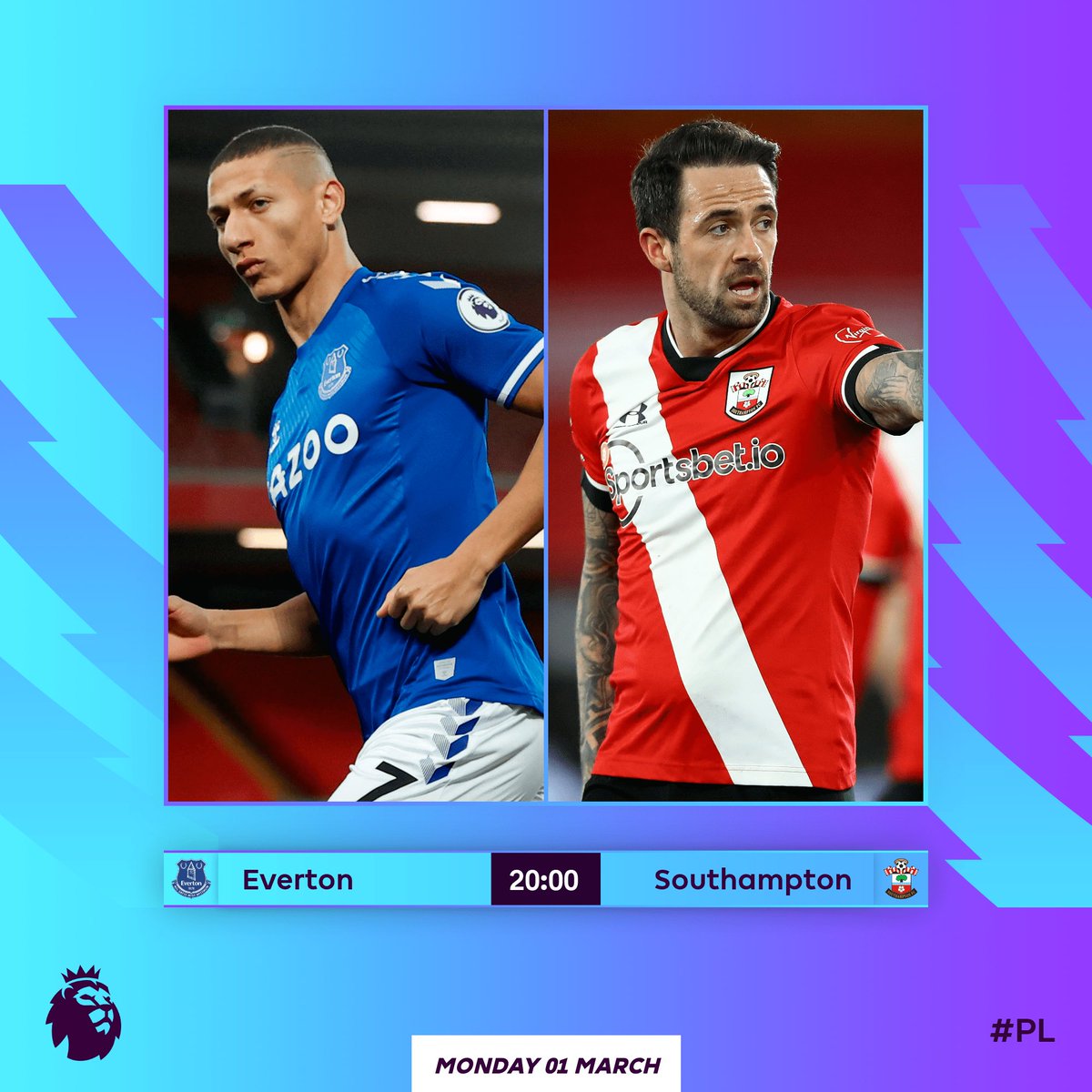 CobraPronos's tweet photo. 👨🏽‍💻 Match numéro 1

⁃ Everton - Southampton ⚽️

• +1,5but dans le match🍀 
• Everton🍀
• Richarlison/Calvert Lewin🍀

➡️ Faites vos choix, GL à tous !

❤️&amp;♻️ au max !

#TeamParieur https://t.co/CPYKDxVH0K