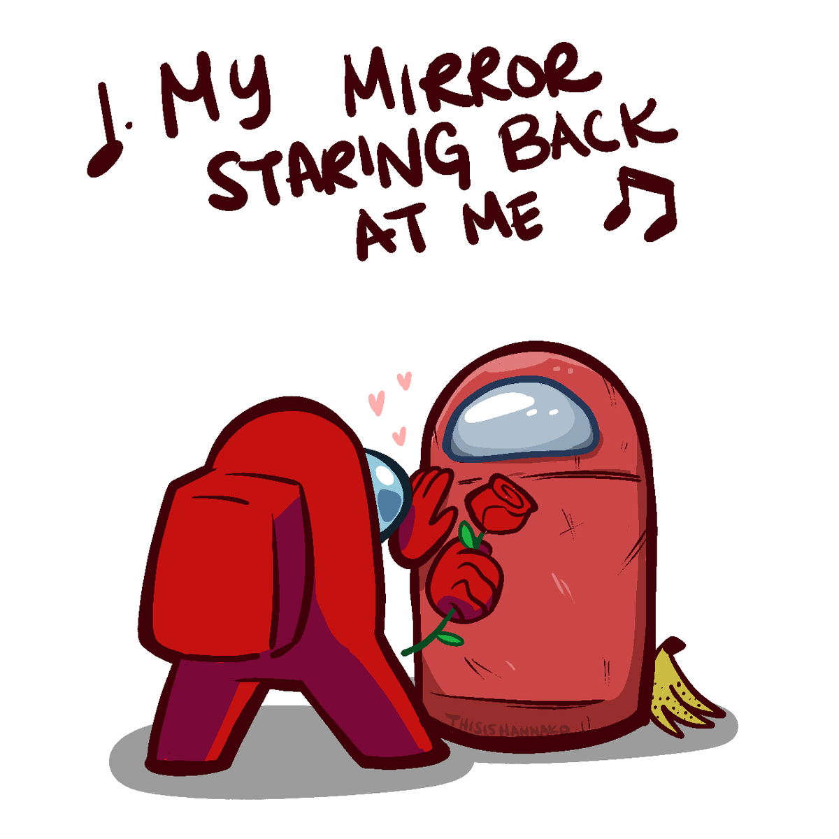 AmongUsGame's tweet photo. everyone: this u?

me: why is this happening

also me: https://t.co/pXF0KbYZzR
