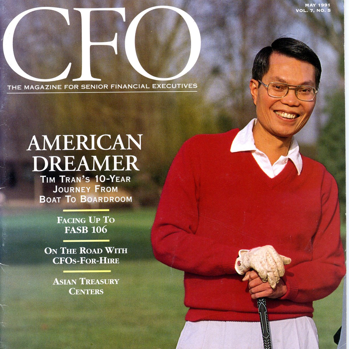 trantim2000's tweet photo. #TBT to May 1991 when #CFO told the story of how I went from a refugee boat to a coporate boardroom in American. https://t.co/nWHvgk2fwn